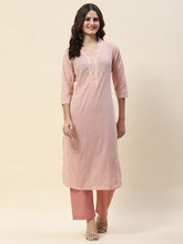 Printed Cotton Kurta Set